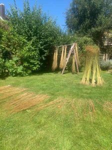 Flachsanbau Röste und Kapellen